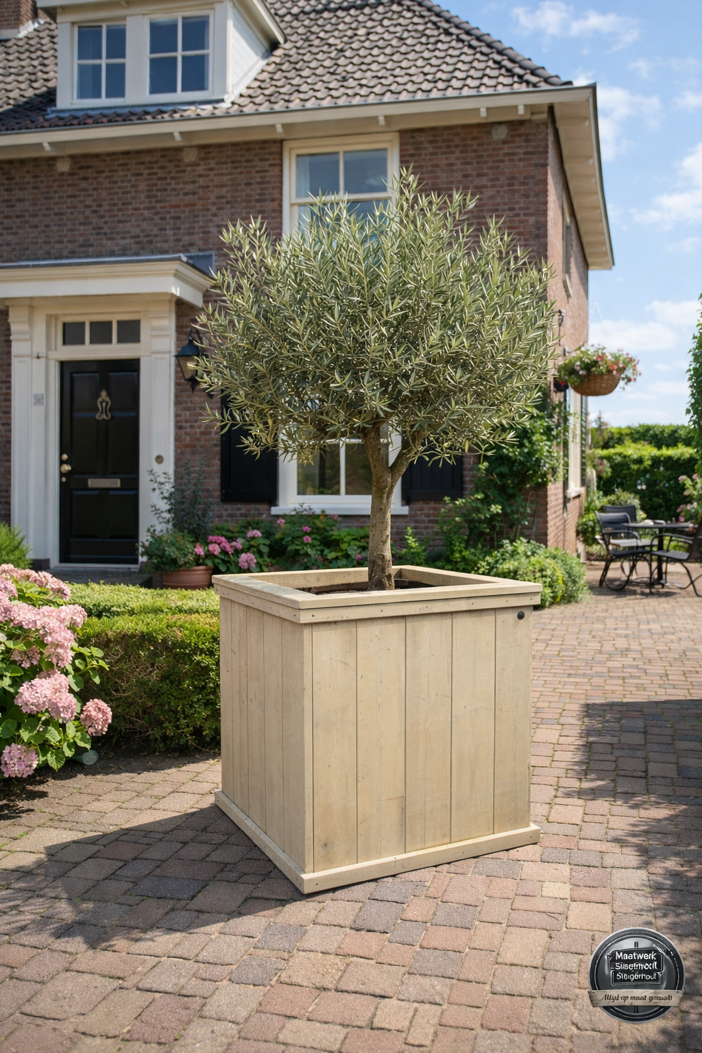 Eddy plantenbak -Bloembak : Model Eddy