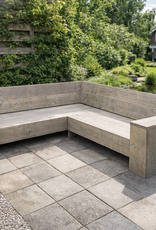 Gunster Hoekbank van steigerhout: Model Gunster