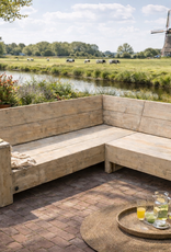 Corné Hoekbank van steigerhout: Model Corné
