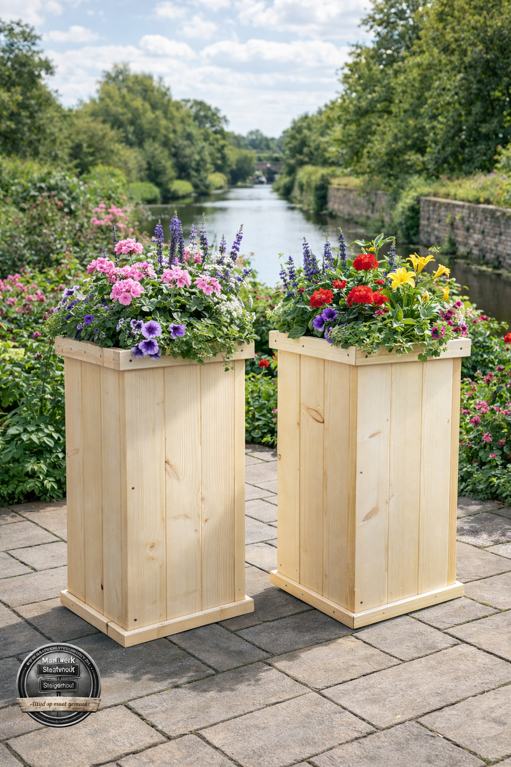 Oost Plantenbak - Bloembak :  Model Oost