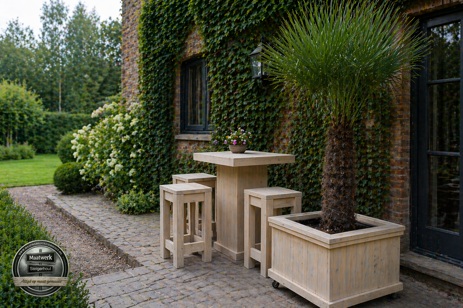 Goes Plantenbak-Bloembak op wielen: Model Goes