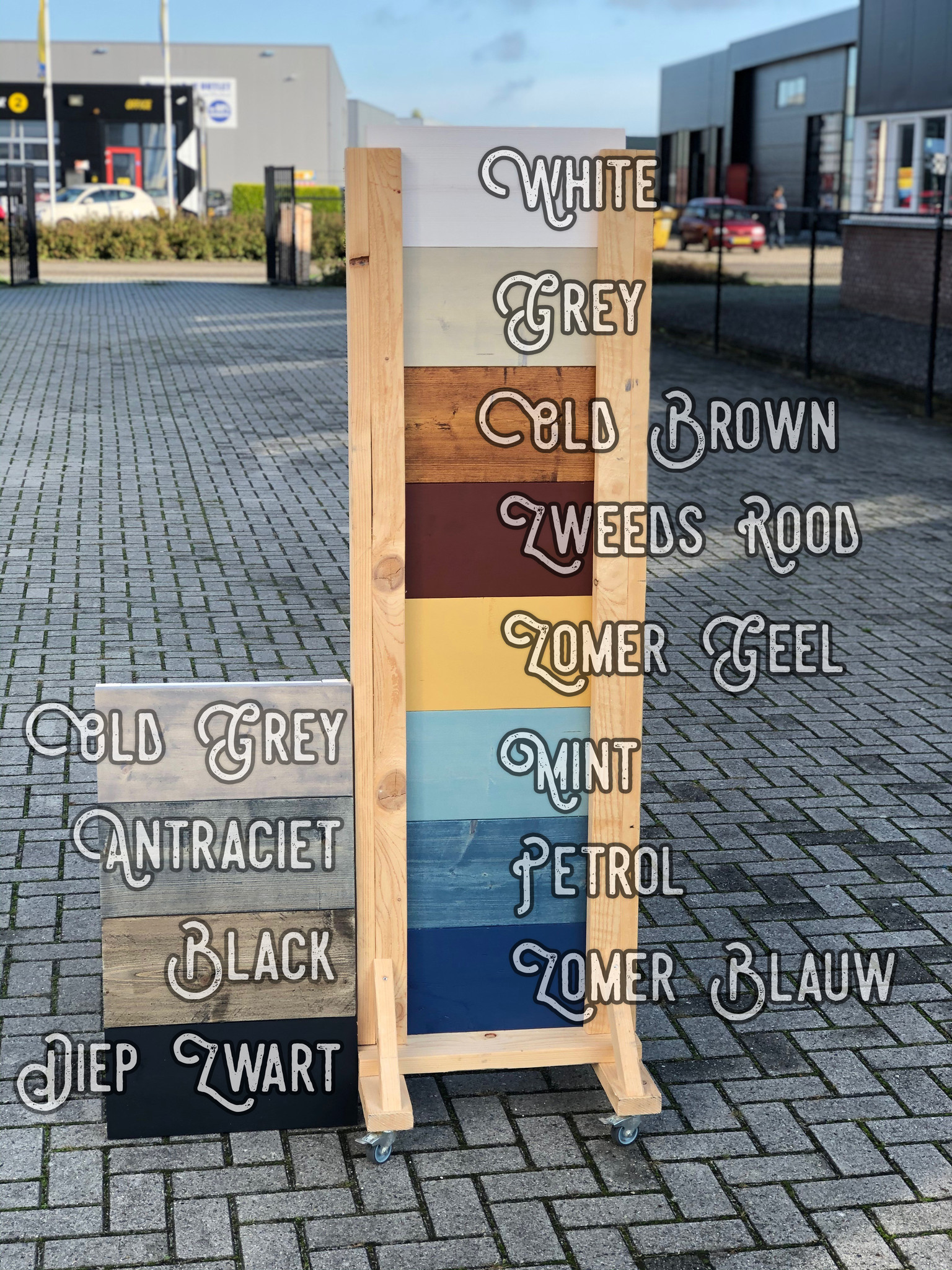 Waddenzee Een verrijdbare Bestekwagen - Servieswagen: Model  Maes