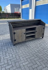 Waddenzee Een verrijdbare Bestekwagen - Servieswagen: Model  Maes