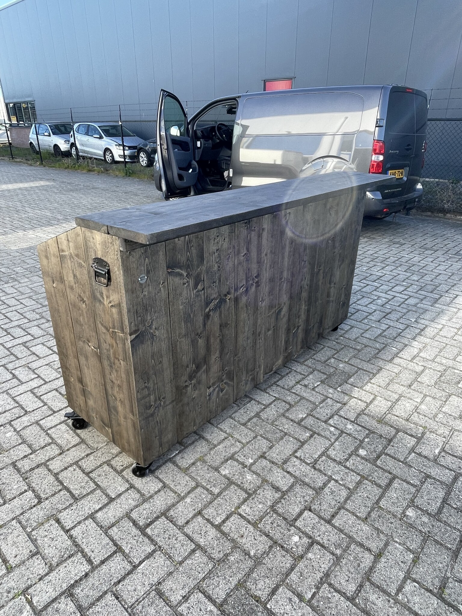 Waddenzee Een verrijdbare Bestekwagen - Servieswagen: Model  Maes