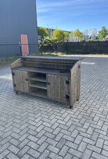 Waddenzee Een verrijdbare Bestekwagen - Servieswagen: Model  Maes