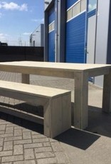 Polder Spring Tafel & Bank set op maat: Model Polder Spring