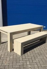 Polder Spring Tafel & Bank set op maat: Model Polder Spring