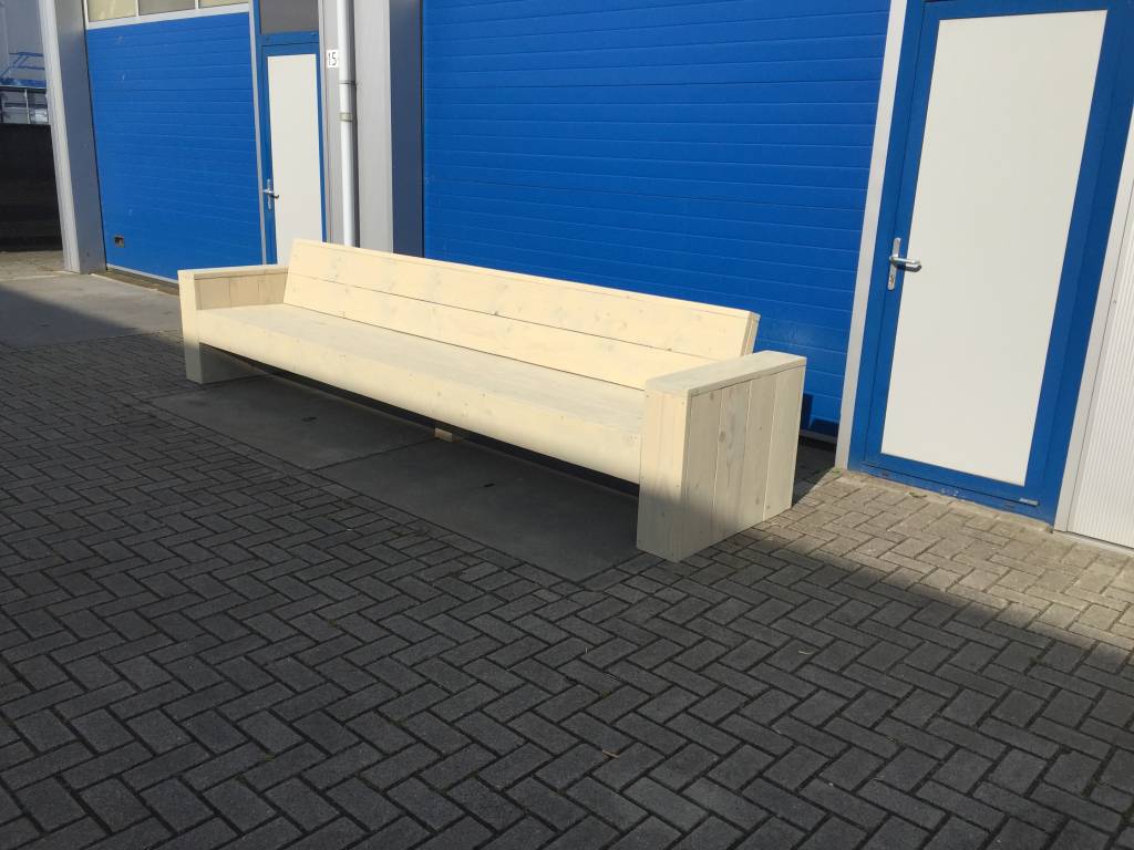 Johan XL Breede Loungebank: Model Johan XL