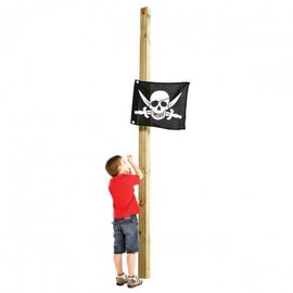 KBT Vlag met hijssysteem Piraat