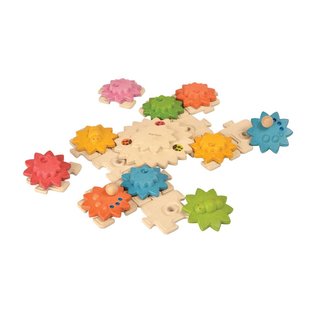 Plan Toys Gears & Puzzles Deluxe