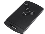 Renault sleutel kaart 4 knoppen keyless