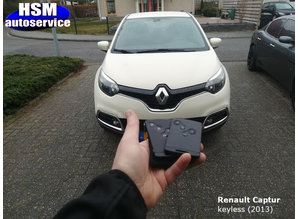 Renault sleutel kaart 4 knoppen keyless