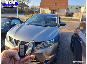 Nissan 2 knoppen keyless start