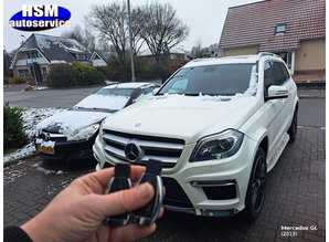 Mercedes sleutel 3 knoppen