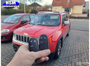 Jeep sleutel met afstandsbediening