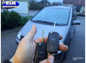 Seat / VW sleutel met afstandsbediening