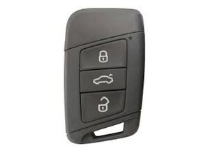 Skoda / VW sleutel met afstandsbediening