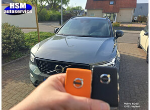 Volvo sleutel met afstandsbediening Zwart