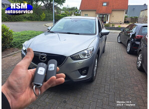 Mazda sleutel met afstandsbediening