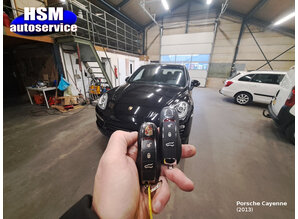 Porsche sleutel met afstandsbediening