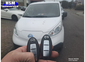 Nissan sleutel met afstandsbediening