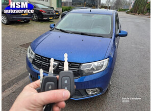 Dacia Renault sleutel met afstandsbediening