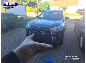 Toyota sleutel met afstandsbediening