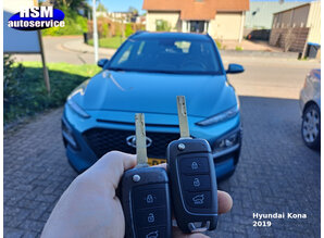 hyundai Hyundai sleutel met afstandsbediening2018-2020 flip 433mhz oem 4 button - Copy