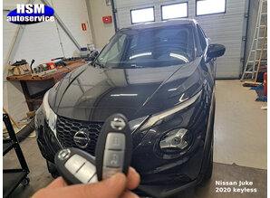 Nissan sleutel met afstandsbediening