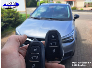 Opel sleutel met afstandsbediening