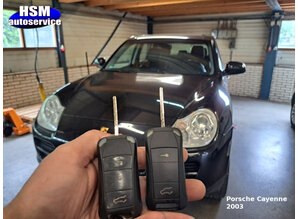 Porsche sleutel met afstandsbediening