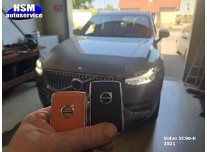 Volvo sleutel met afstandsbediening Zwart