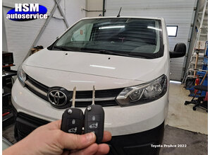 Toyota sleutel met afstandsbediening