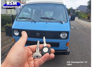 VW sleutel zonder afstandsbediening