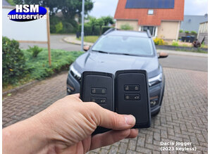 Dacia sleutel met afstandsbediening