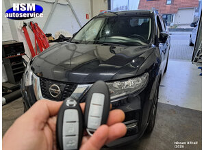 Nissan sleutel met afstandsbediening