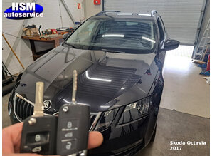 Skoda sleutel met afstandsbediening