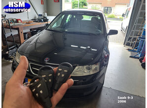 Saab sleutel met afstandsbediening