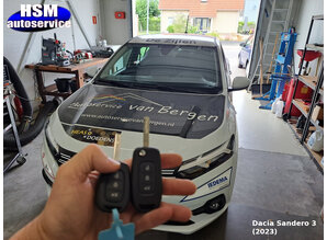Renault sleutel met afstandsbediening