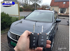 Citroen sleutel met afstandsbediening