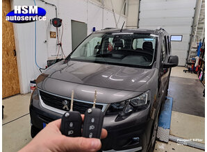 Citroen sleutel met afstandsbediening