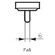 X base de la lampe fluorescente (FA6)