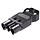 Wieland CONNECTOR GST18I3, 3 POLES, MALE, SCREW CONNECTION, 250V / 16A, BLACK