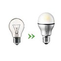 Ampoule avec E14/E27 à > LED