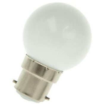 Neutral lampe boule 25W B22d 230V P45 mat