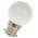 Neutral ball lamp 25W B22d 230V P45 matt