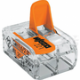 WAGO 2 voudige snelle steekklem transparant (0,2 tot 4mm)