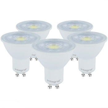 INTEGRAL GU10 PAR16 7W (70W) 4000K 36D 570lm dimmable (5 pièces)