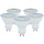 INTEGRAL GU10 PAR16 7W (70W) 4000K 36D 570lm dimmable (5 pieces)