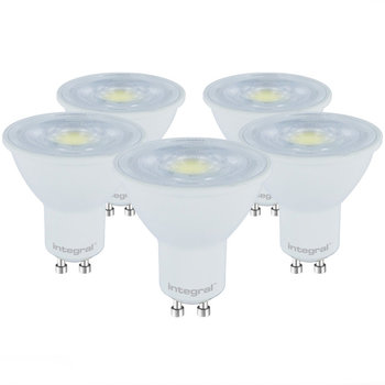 INTEGRAL GU10 PAR16 7W (65W) 2700K 36D 520lm dimbaar (5 pack)